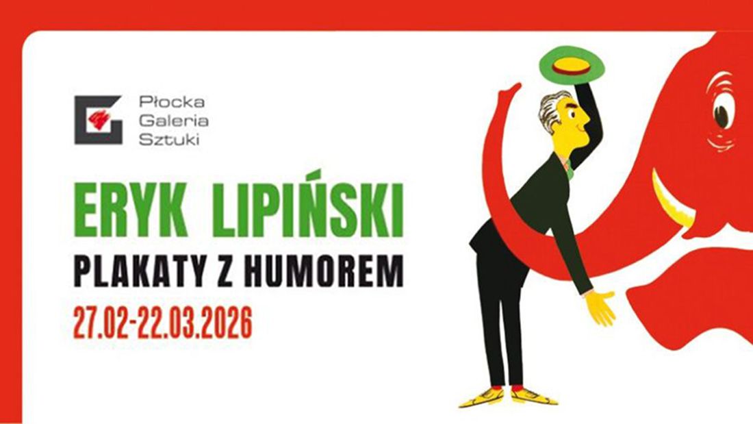 Eryk Lipiński – plakaty z humorem