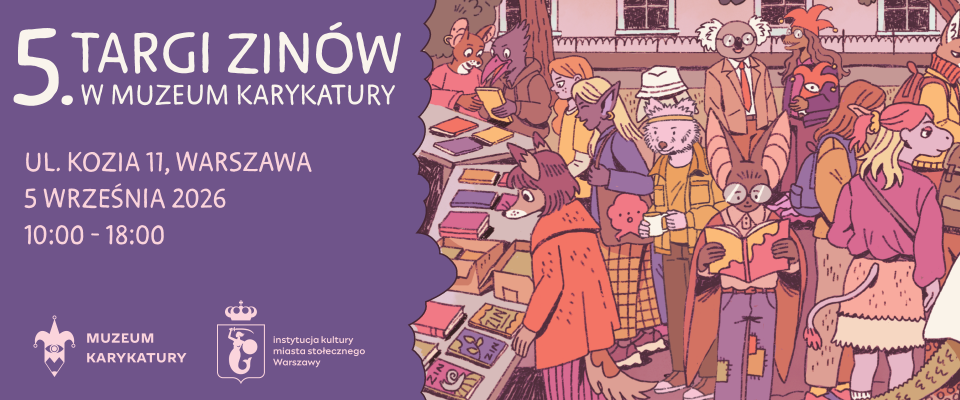 5. Targi Zinów w Muzeum Karykatury