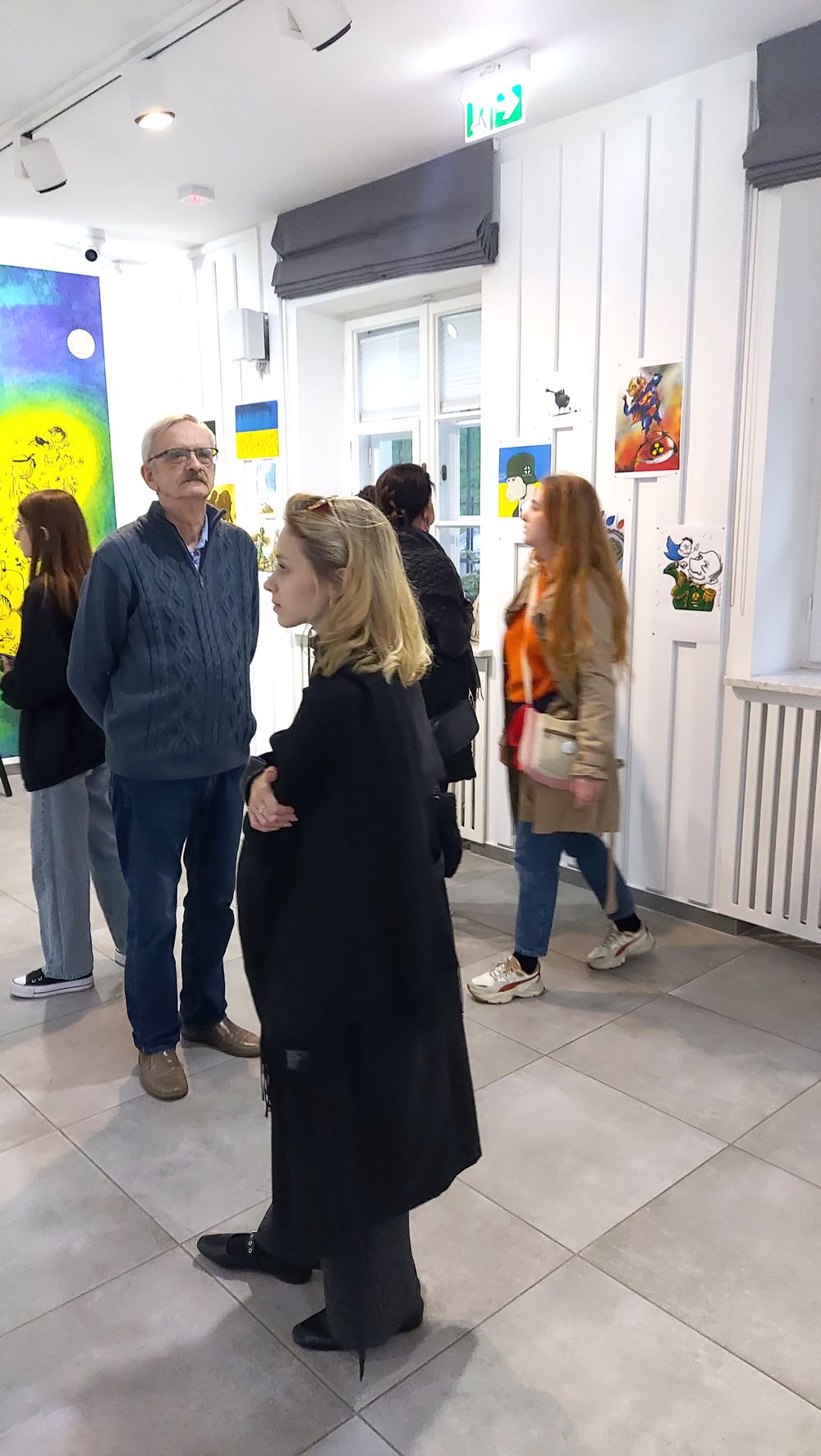 Śmiechem pokonać wroga wernisaz