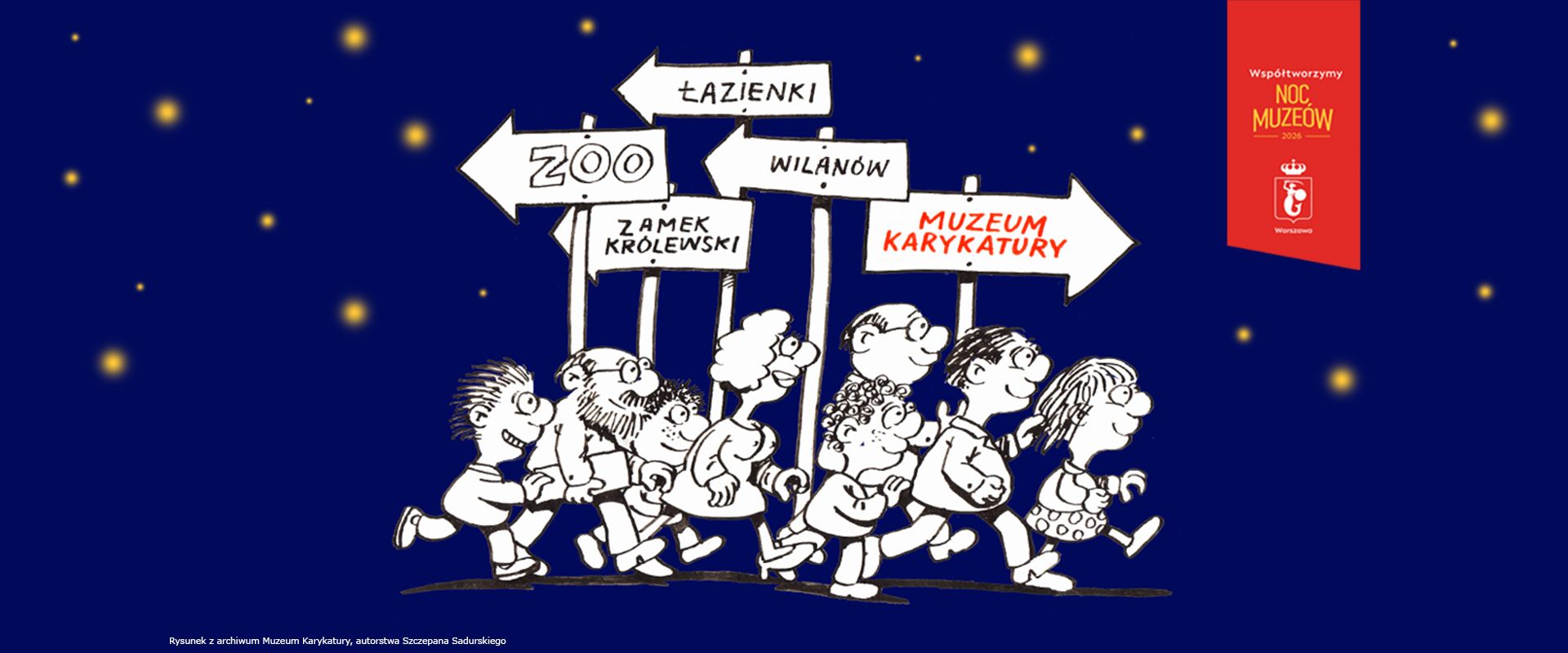 Noc Muzeów w Muzeum Karykatury i Lengrenówce