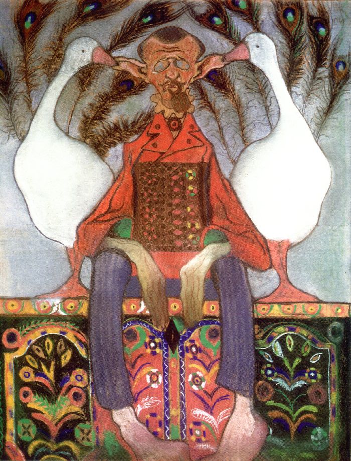 Kazimierz Sichulski Katykatura Rydla
