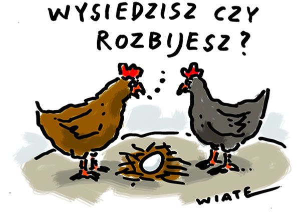 Tomasz Wiater Wysiedzisz czy rozbijesz?