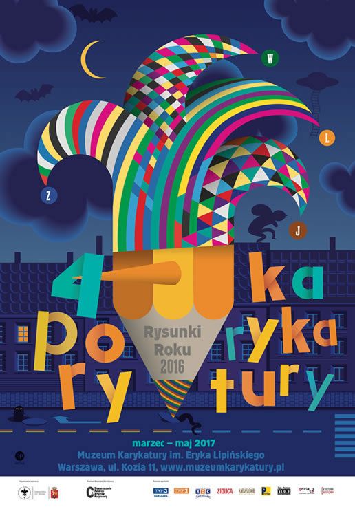 Paweł Osial<br>CZTERY PORY KARYKATURY<br>Rysunki roku 2016