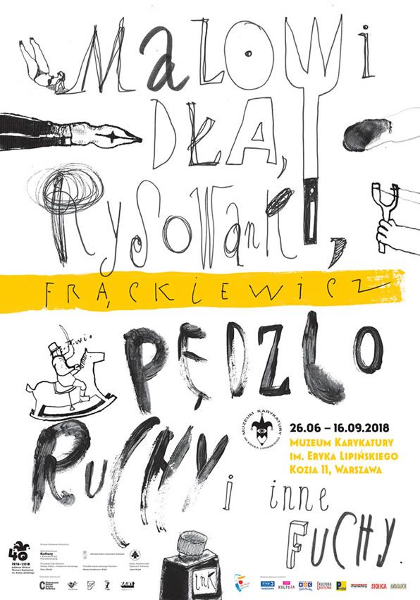 Paweł Osial<br>JACEK FRĄCKIEWICZ<br>Malowidła, rysowanki, pędzloruchy i inne fuchy