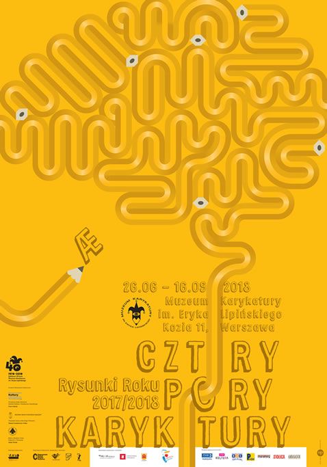 Cztery pory karykatury Paweł Osial