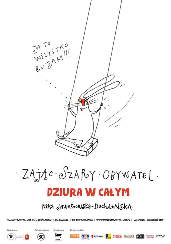 Nika Jaworowska-Duchlińska<br>ZAJC SZARY OBYWATEL<br>Dziura w całym