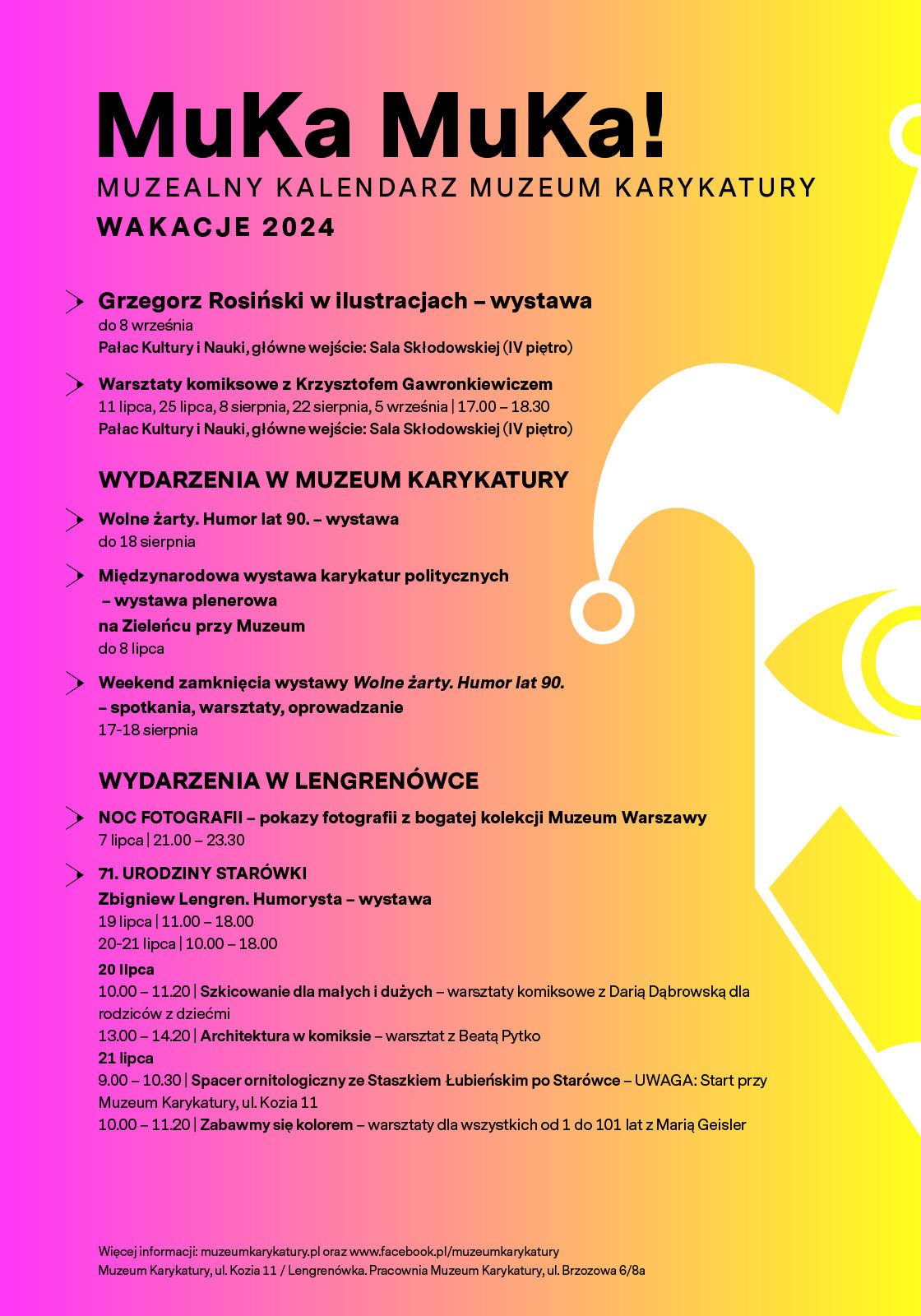 Muka Muka wakacje 2024